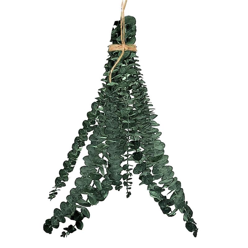 Eucalyptus Preserved - 10 個本物のユーカリの葉乾燥天然新鮮な永遠ユーカリの枝プリザーブド乾燥ユーカリの葉家の装飾