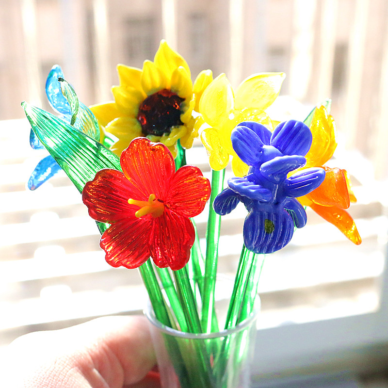 Florist Supply Vases - 装飾用ウノガラスデコレーション,美しい工芸品,バレンタインデー用,家庭用テーブル花瓶,チャームアクセサリー