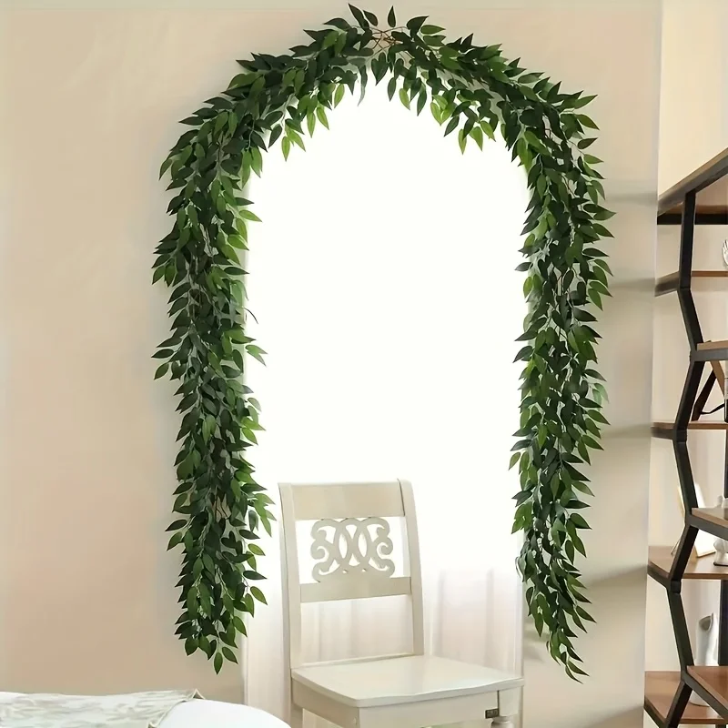 人工イタリアンラスクスユーカリガーランドシルクウィローリーフ - Eucalyptus Preserved のレビューと価格