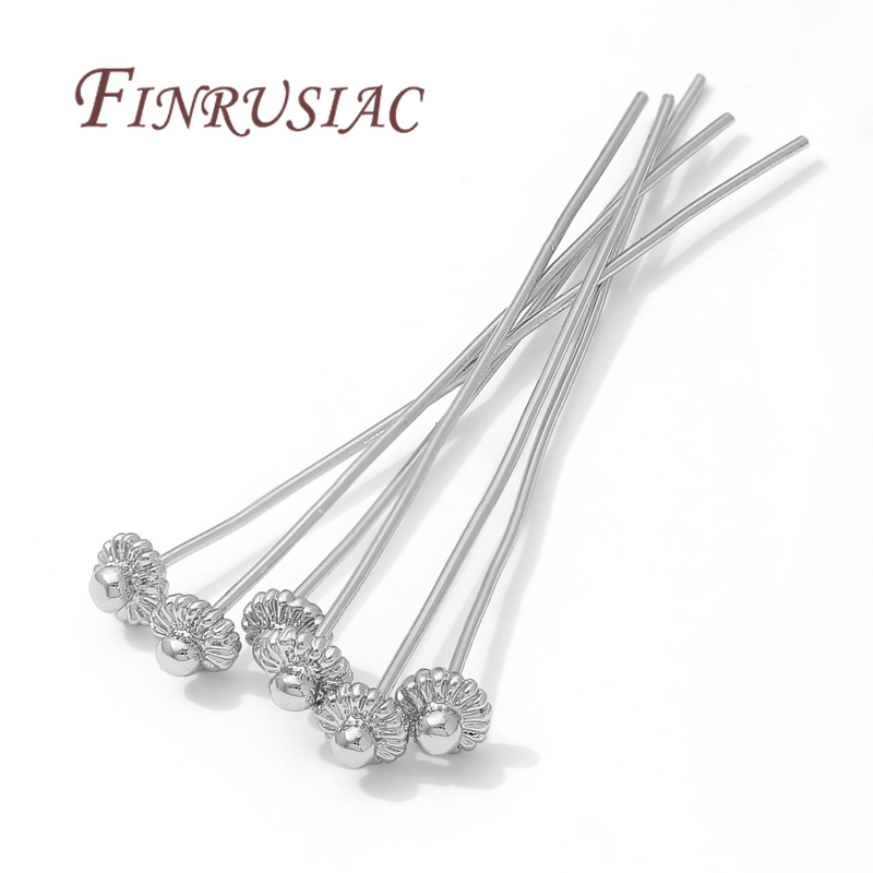 10/20個/ロット 18K金メッキピン ジュエリー製作用品 - Supply Florist のレビューと価格