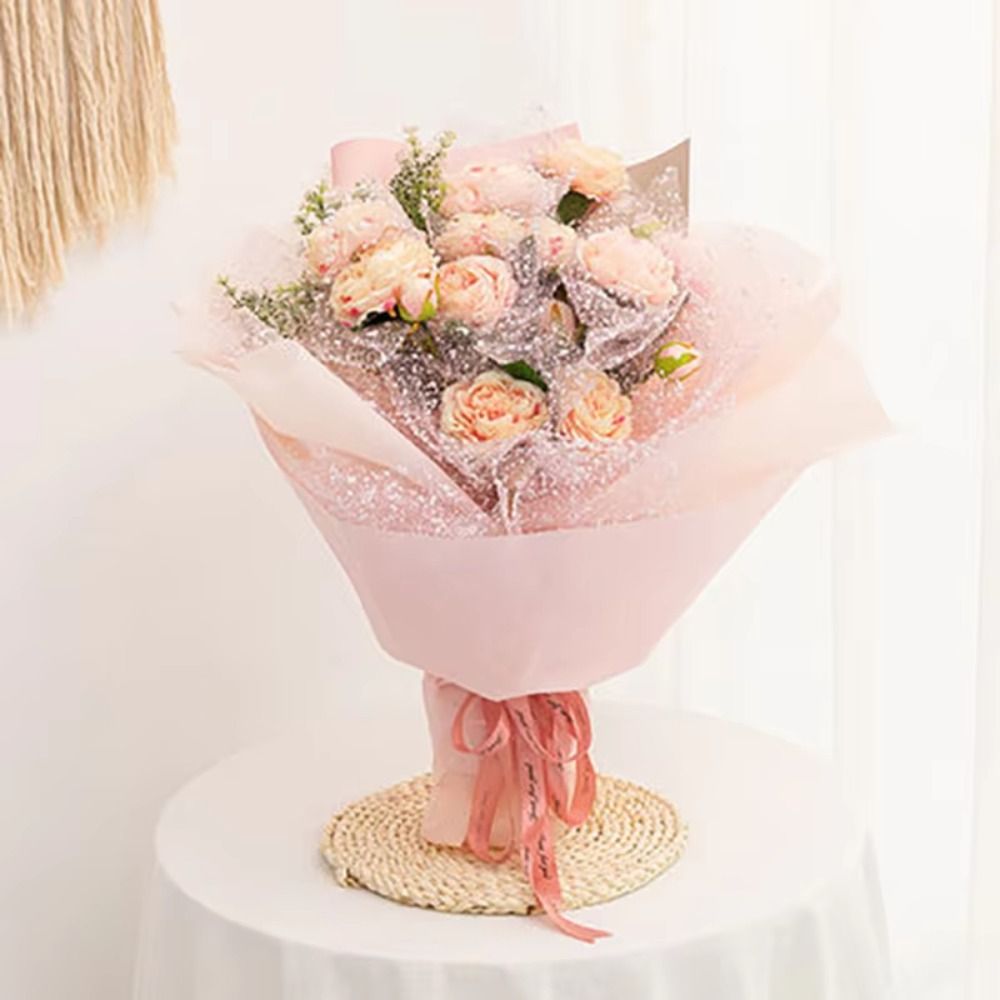 スノーフレークフレッシュフラワーラッピングペーパー 幅50c - Florist Flower Supply のレビューと価格